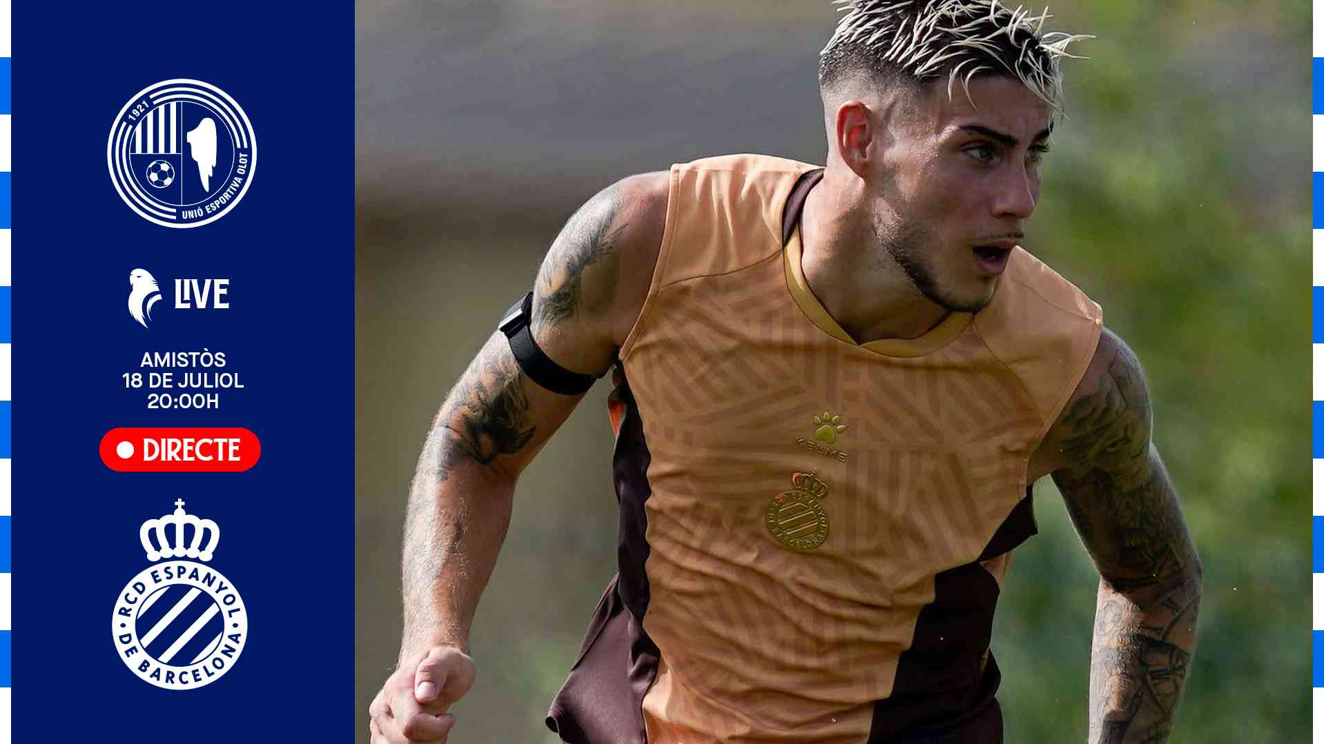 UE Olot - | RCD Espanyol. Preseason 2026/27