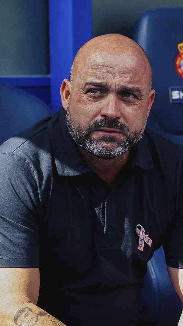 Pressekonferenz von Manolo González vor Racing - | Espanyol